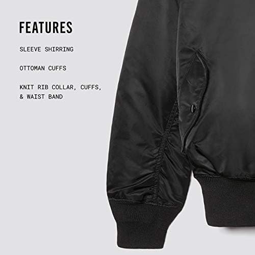 Alpha Industries MA-1 Bomber Flight Jacket - Fighter Pilot Flight Jacket - Image 4