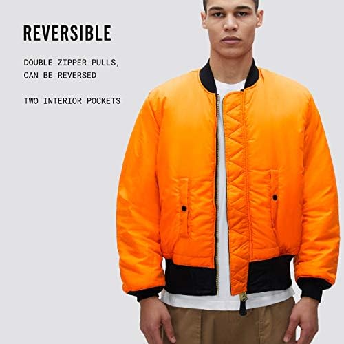 Alpha Industries MA-1 Bomber Flight Jacket - Fighter Pilot Flight Jacket - Image 6