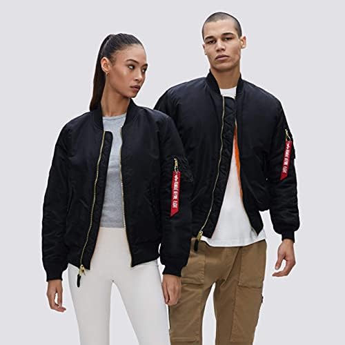 Alpha Industries MA-1 Bomber Flight Jacket - Fighter Pilot Flight Jacket - Image 2