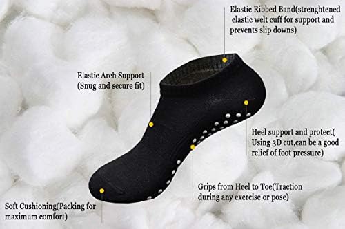 DIBAOLONG Womens & Mens Low Reduce Socks, 6-Pair Ankle No Present Athletic Brief Cotton Socks - Image 4