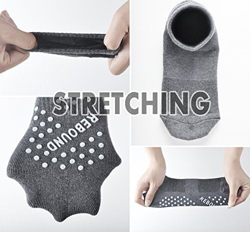 DIBAOLONG Womens & Mens Low Reduce Socks, 6-Pair Ankle No Present Athletic Brief Cotton Socks - Image 5